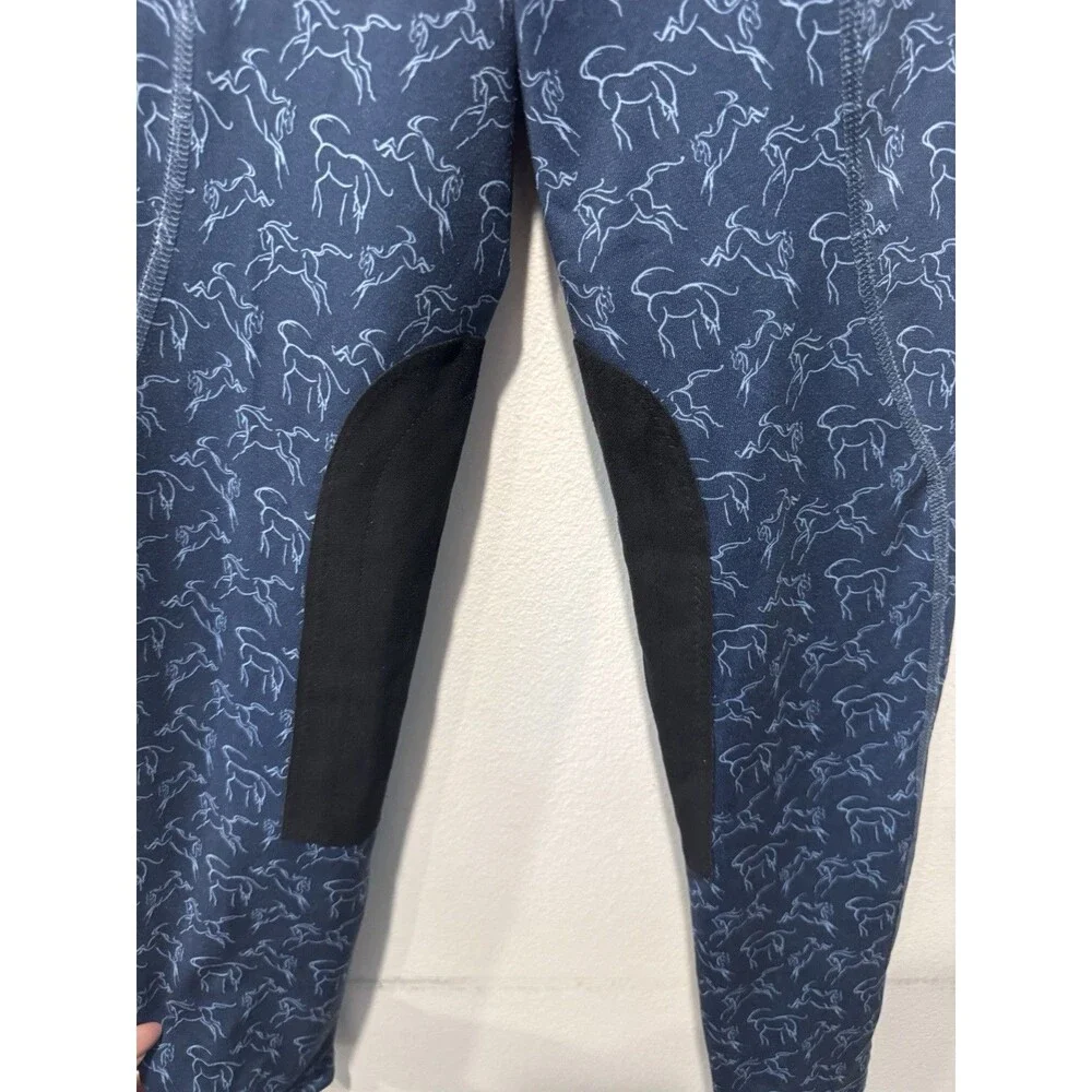 NWT KERRITS Knee Patch Performance Riding Thighs Equestrian Girls XL